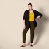 image:imageAmazon Essentials Womens SlimFit Half Sleeve Square Neck Summer TShirtDark Golden Yellow