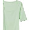 image:imageAmazon Essentials Womens SlimFit Half Sleeve Square Neck Summer TShirtGreen