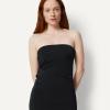 image:imageAmazon Essentials Womens SlimFit Matte Jersey Strapless Maxi DressBlack