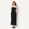 image:imageAmazon Essentials Womens SlimFit Matte Jersey Strapless Maxi DressBlack