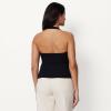 image:imageAmazon Essentials Womens SlimFit Ribbed Halter TopBlack