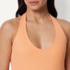 image:imageAmazon Essentials Womens SlimFit Ribbed Halter TopCoral Orange