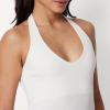 image:imageAmazon Essentials Womens SlimFit Ribbed Halter TopCream