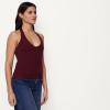 image:imageAmazon Essentials Womens SlimFit Ribbed Halter TopDark Burgundy