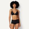 image:imageAmazon Essentials Womens Stretch Galloon Lace Lined Wired Deep Plunge BraBlack