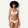 image:imageAmazon Essentials Womens Stretch Galloon Lace Lined Wired Deep Plunge BraBlackWhite