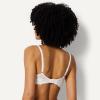 image:imageAmazon Essentials Womens Stretch Galloon Lace Lined Wired Deep Plunge BraBlackWhite
