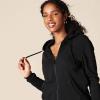 image:imageAmazon Essentials womens Fleece FullZip Hoodie Available in Plus SizeBlack