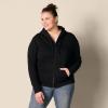 image:imageAmazon Essentials womens Fleece FullZip Hoodie Available in Plus SizeBlack