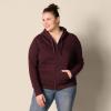 image:imageAmazon Essentials womens Fleece FullZip Hoodie Available in Plus SizeBurgundy