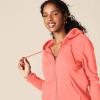 image:imageAmazon Essentials womens Fleece FullZip Hoodie Available in Plus SizeCoral Pink