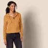 image:imageAmazon Essentials womens Fleece FullZip Hoodie Available in Plus SizeDark Camel