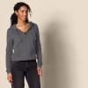 image:imageAmazon Essentials womens Fleece FullZip Hoodie Available in Plus SizeDark Grey Heather