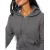 image:imageAmazon Essentials womens Fleece FullZip Hoodie Available in Plus SizeDark Grey Heather