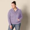 image:imageAmazon Essentials womens Fleece FullZip Hoodie Available in Plus SizeGrape