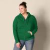 image:imageAmazon Essentials womens Fleece FullZip Hoodie Available in Plus SizeGreen