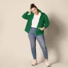 image:imageAmazon Essentials womens Fleece FullZip Hoodie Available in Plus SizeGreen