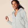 image:imageAmazon Essentials womens Fleece FullZip Hoodie Available in Plus SizeLight Grey Heather
