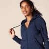 image:imageAmazon Essentials womens Fleece FullZip Hoodie Available in Plus SizeNavy Heather