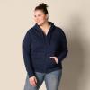 image:imageAmazon Essentials womens Fleece FullZip Hoodie Available in Plus SizeNavy Heather