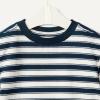 image:imageAmazon Essentials x Sofia Grainge Babies Toddlers and Boys TShirt and Short Play Set MultipacksIvory Navy Stripe