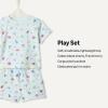 image:imageAmazon Essentials x Sofia Grainge Babies Toddlers and Boys TShirt and Short Play Set MultipacksPale Blue Beach