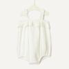 image:imageAmazon Essentials x Sofia Grainge Baby Girls Cotton Gauze Sleeveless RomperIvory