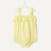 image:imageAmazon Essentials x Sofia Grainge Baby Girls Cotton Gauze Sleeveless RomperLight Yellow Ditsy Floral