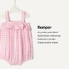 image:imageAmazon Essentials x Sofia Grainge Baby Girls Cotton Gauze Sleeveless RomperPink Gingham