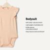 image:imageAmazon Essentials x Sofia Grainge Baby Girls Cotton Ruffle Sleeve Bodysuit with Embroidered Detail Pack of 2StrawberryStripe
