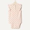image:imageAmazon Essentials x Sofia Grainge Baby Girls Cotton Ruffle Sleeve Bodysuit with Embroidered Detail Pack of 2StrawberryStripe