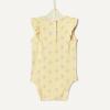 image:imageAmazon Essentials x Sofia Grainge Baby Girls Cotton Ruffle Sleeve Bodysuit with Embroidered Detail Pack of 2WhiteStripe Floral