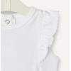 image:imageAmazon Essentials x Sofia Grainge Baby Girls Cotton Ruffle Sleeve Bodysuit with Embroidered Detail Pack of 2WhiteStripe Floral