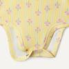 image:imageAmazon Essentials x Sofia Grainge Baby Girls Cotton Ruffle Sleeve Bodysuit with Embroidered Detail Pack of 2WhiteStripe Floral