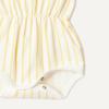 image:imageAmazon Essentials x Sofia Grainge Baby Girls Lightweight French Terry Sleeveless Shorts RomperGolden Yellow Uneven Stripe