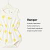 image:imageAmazon Essentials x Sofia Grainge Baby Girls Lightweight French Terry Sleeveless Shorts RomperIvory Big Lemon