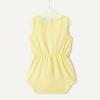 image:imageAmazon Essentials x Sofia Grainge Baby Girls Lightweight French Terry Sleeveless Shorts RomperLight Yellow