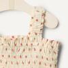 image:imageAmazon Essentials x Sofia Grainge Baby Girls Woven Sleeveless Ruffle RomperBright Pink Little Strawberries