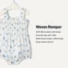 image:imageAmazon Essentials x Sofia Grainge Baby Girls Woven Sleeveless Ruffle RomperIvory Blue Floral