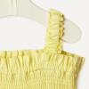 image:imageAmazon Essentials x Sofia Grainge Baby Girls Woven Sleeveless Ruffle RomperLight Yellow