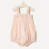 image:imageAmazon Essentials x Sofia Grainge Baby Girls Woven Sleeveless Ruffle RomperPeach Classic Stripe