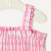 image:imageAmazon Essentials x Sofia Grainge Baby Girls Woven Sleeveless Ruffle RomperPink Big Gingham