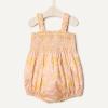 image:imageAmazon Essentials x Sofia Grainge Baby Girls Woven Sleeveless Ruffle RomperShell Pink Ornate Paisley