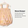 image:imageAmazon Essentials x Sofia Grainge Baby Girls Woven Sleeveless Ruffle RomperShell Pink Ornate Paisley