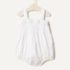 image:imageAmazon Essentials x Sofia Grainge Baby Girls Woven Sleeveless Ruffle RomperWhite