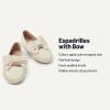 image:imageAmazon Essentials x Sofia Grainge Toddler Girls Cotton Espadrilles with BowNatural