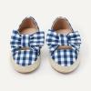 image:imageAmazon Essentials x Sofia Grainge Toddler Girls Cotton Espadrilles with BowNavy Gingham
