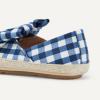 image:imageAmazon Essentials x Sofia Grainge Toddler Girls Cotton Espadrilles with BowNavy Gingham