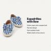 image:imageAmazon Essentials x Sofia Grainge Toddler Girls Cotton Espadrilles with BowNavy Gingham