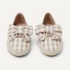 image:imageAmazon Essentials x Sofia Grainge Toddler Girls Cotton Espadrilles with BowTaupe Gingham